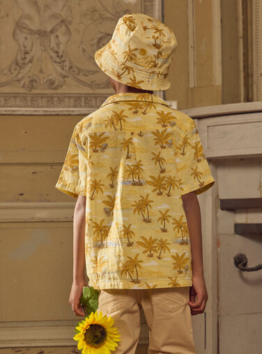 Straw yellow SHIRT MLACHAGE / 25E3PGK1CHM104