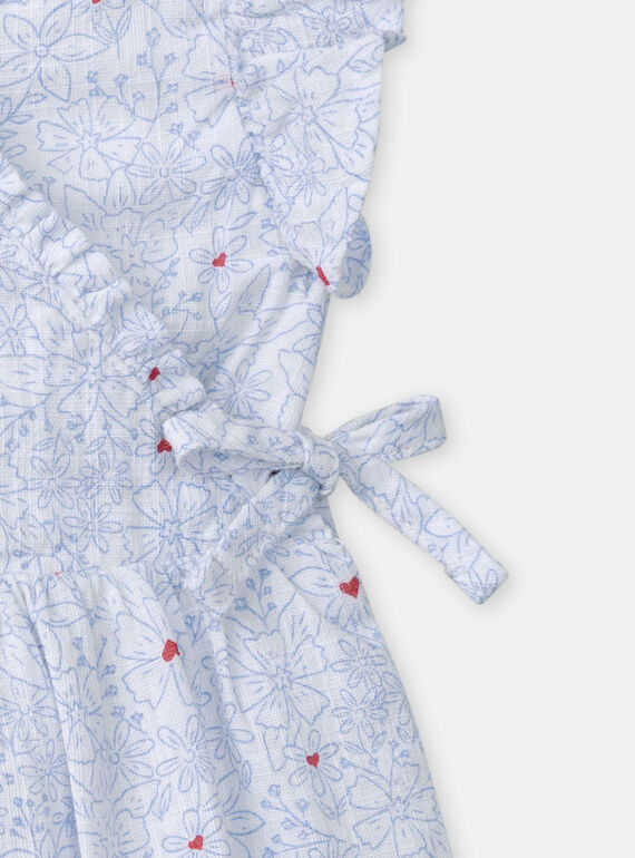 Printed wraparound dress KAPIA / 24E1BFN1ROB001