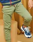 Khaki jogging suit with contrasting pockets DIDIAGE1 / 22H3PGL3JGB604