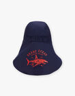 Child boy navy blue shark neck cap CYBOBAGE / 22E4PGO1CHA622