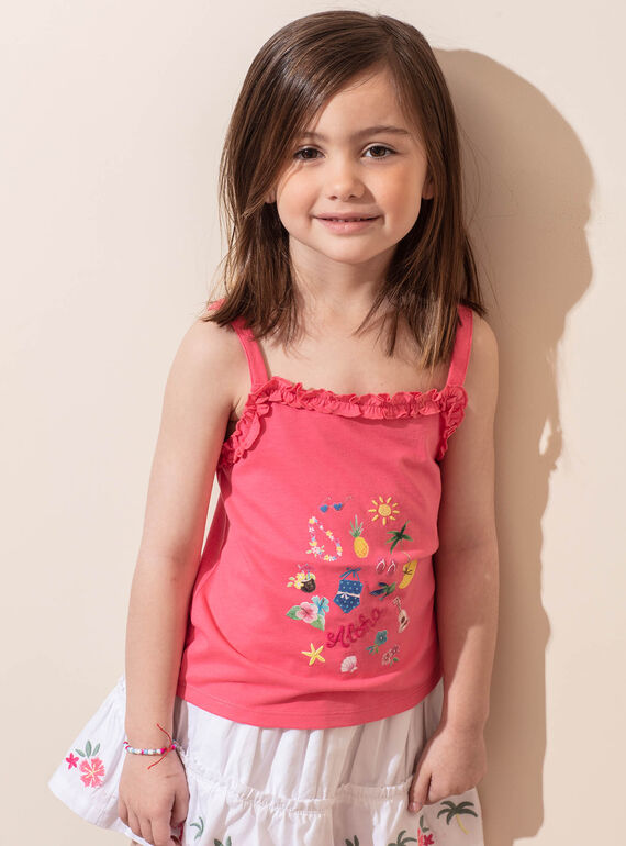 Pink TANK TOP ZYDEBETTE / 21E2PFU2DEBD311