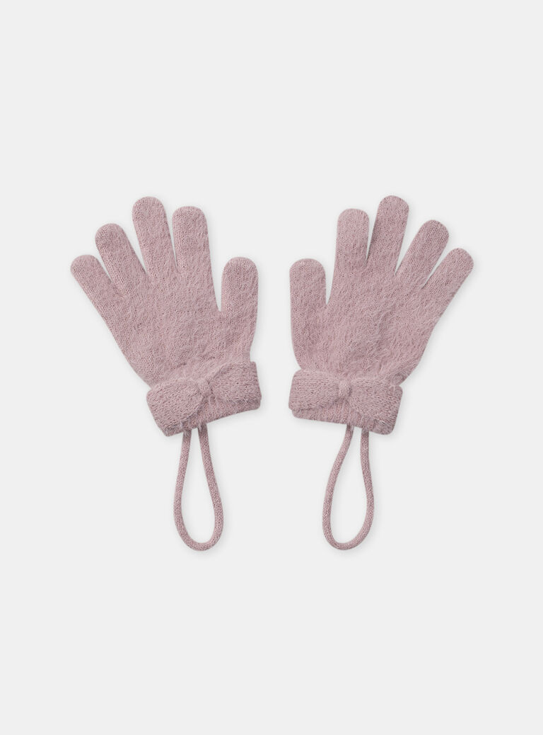 Old rose GLOVES & MITTENS NISUETTE / 25H4PFF2GAN303