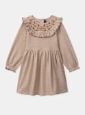 Ivory DRESS NLERUETTE / 25H2PFT2ROB005