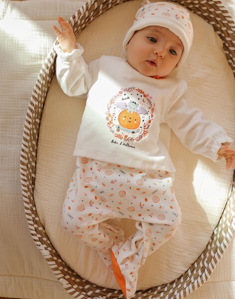 Hallowen print velvet sleep suit and beanie DEDINA / 22H5BFS1GRE001