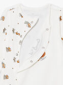 Off white BABYGROW LORENS / 24H0NG12GRE001