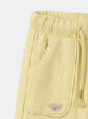 Straw yellow PANTS MAMAEL / 25E1BGK1PAN104