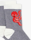 5 Pairs of Blue and Gray Socks FRILOTAGE / 23E4PGJ1LC5070