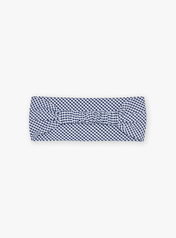 Gingham print headband FANILA / 23E4BFN1BAN001