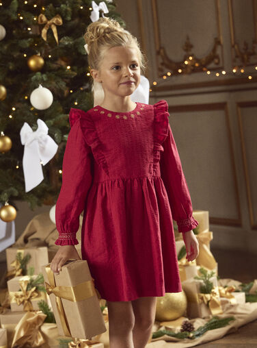 Red DRESS NRENETTE / 25H2PFY1ROB050