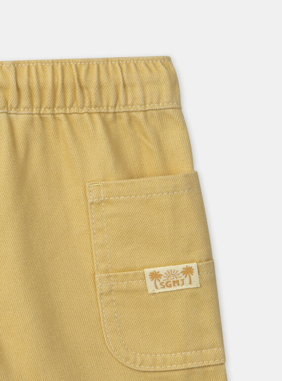 Light yellow BERMUDA MAMARCUS / 25E1BGK1BERB116