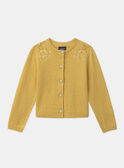 Yellow CARDIGAN MLACARETTE / 25E2PFK1CAR010