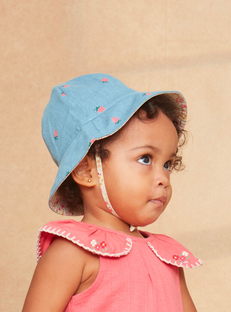 Reversible floral hat Reversible floral hat KASTEPHANIE / 24E4BFO1CHAP272