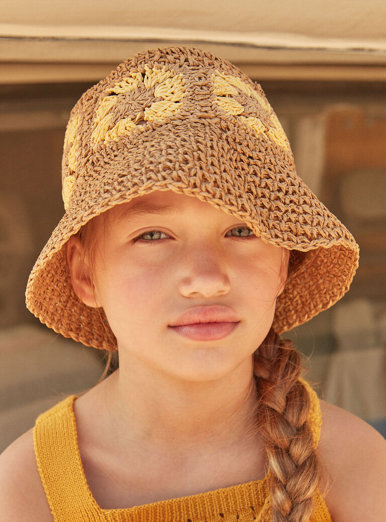 Natural straw hat Natural straw hat FLICAPETTE / 23E4PFP1CHA009