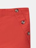 Red Girl's Shorts KESHORETTE / 24E2PF41SHO050