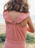 Rose wood SHORT JUMP SUIT MRACOMETTE / 25E2PFR1CBC312