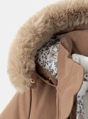 Light brown PARKA LIKITETTE / 24H2PF71PAR804