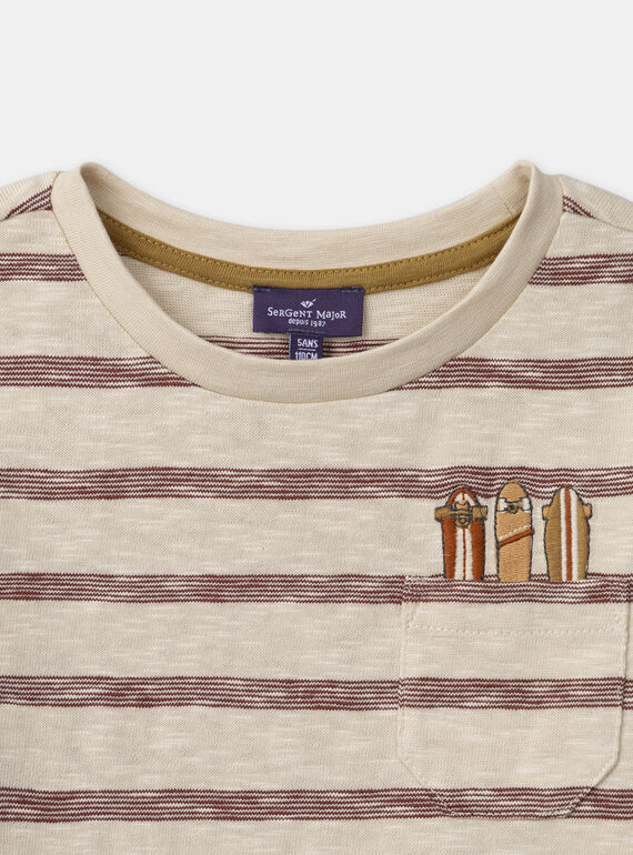 Vanilla TEE SHIRT LS MACRAGE / 25E3PG72TML114