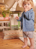 Baby boy blue denim jacket CAOSCAR / 22E1BGJ1GILP272