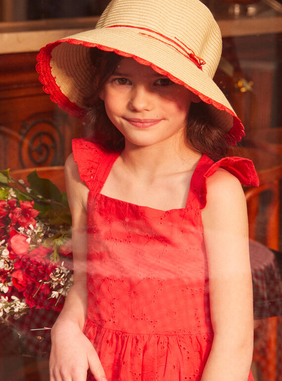 Red SUNBATHING DRESS KLAFETTE / 24E2PFN1RBSF503