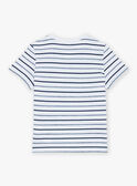 Blue striped T-shirt FLYMIAGE / 23E3PGR3TMC715