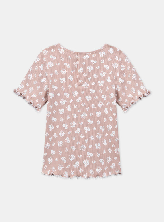 Peach TEE SHIRT SS KRIBLETTE 1 / 24E2PFB3TMC311