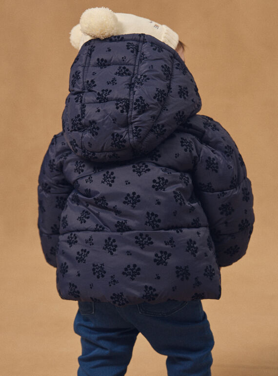 Navy DOWN JACKET NIORELIE / 25H1BFF1D3EC214