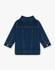 Baby girl's denim jacket with knotted details CIMELISSA / 22E1BFG1VESP269