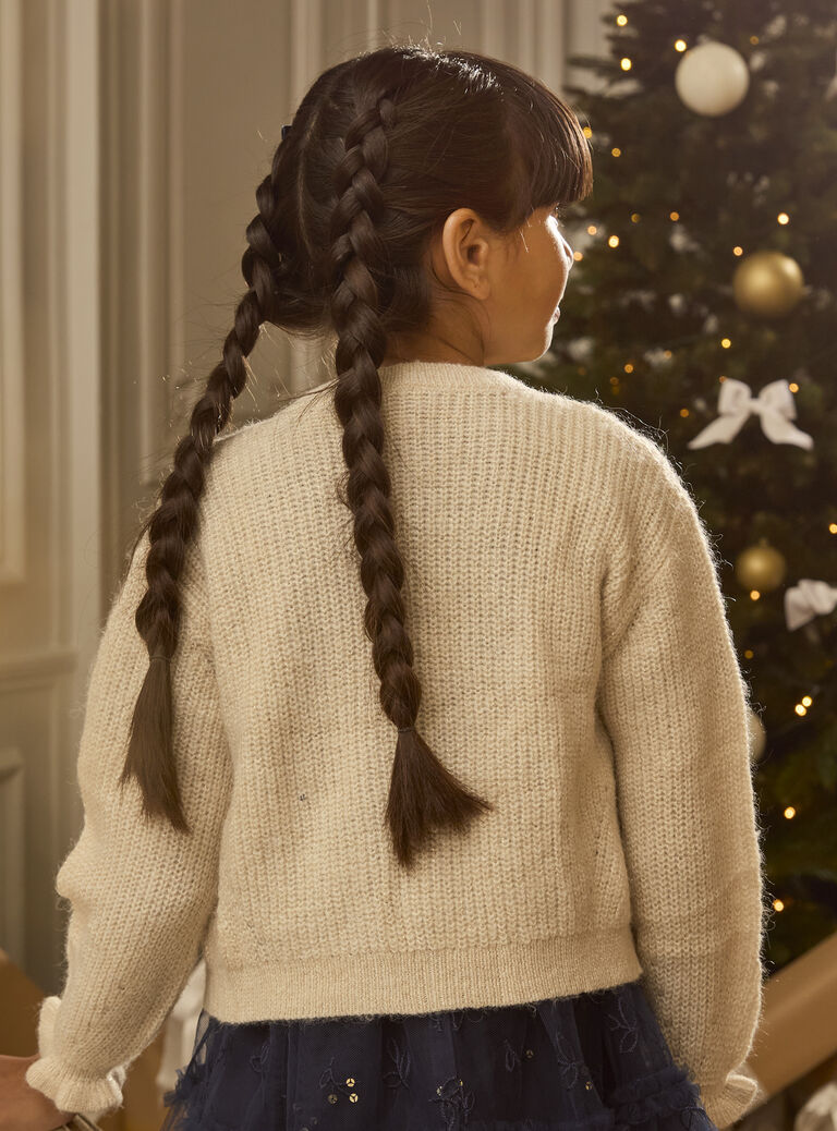 Ivory CARDIGAN LEICRETTE / 24H2PFT1CAR005