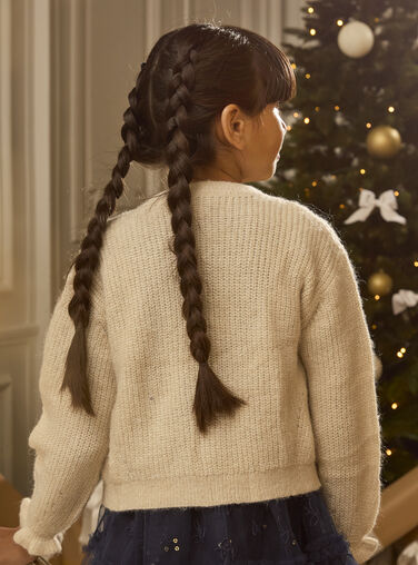 Ivory CARDIGAN LEICRETTE / 24H2PFT1CAR005