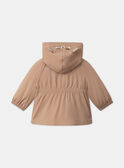 Light brown PARKA LIMAUD / 24H1BF61PAR809