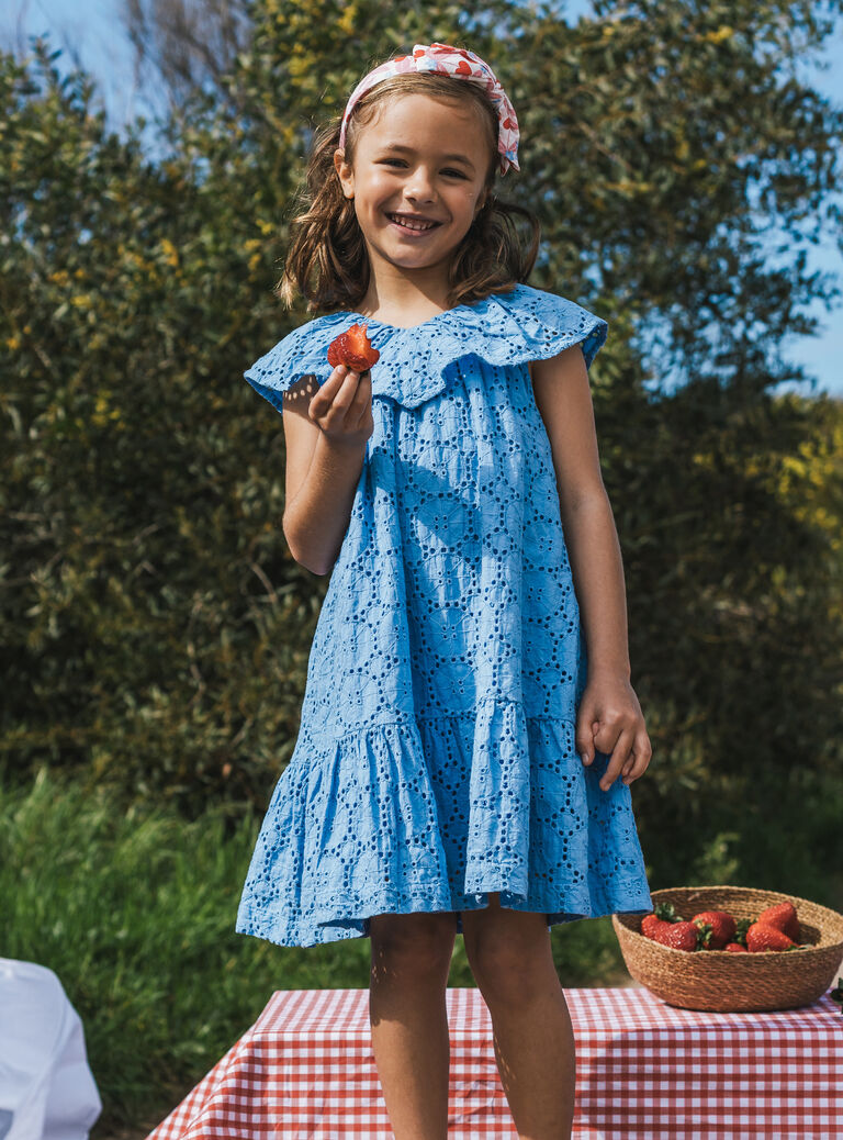 Blue DRESS MLUROBETTE / 25E2PFQ1ROBC213