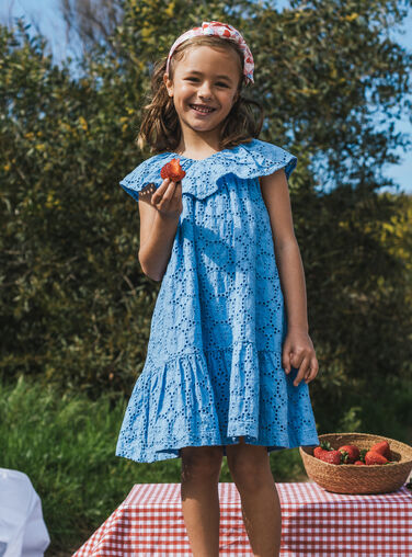 Blue DRESS MLUROBETTE / 25E2PFQ1ROBC213