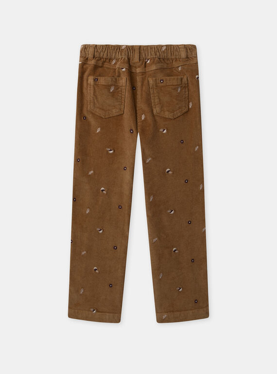 Brown PANTS NLEPANETTE / 25H2PFT1PANI821