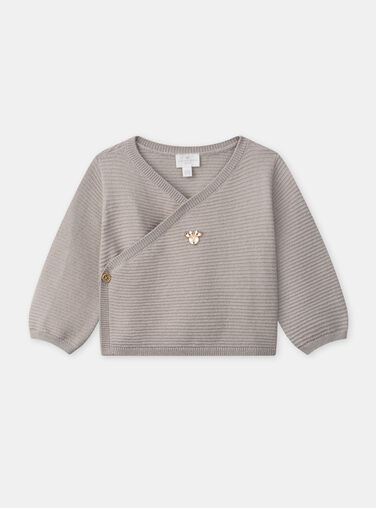 Beige KNITTED BABY CARDIGAN NONCE / 25H0NM21BTRI814