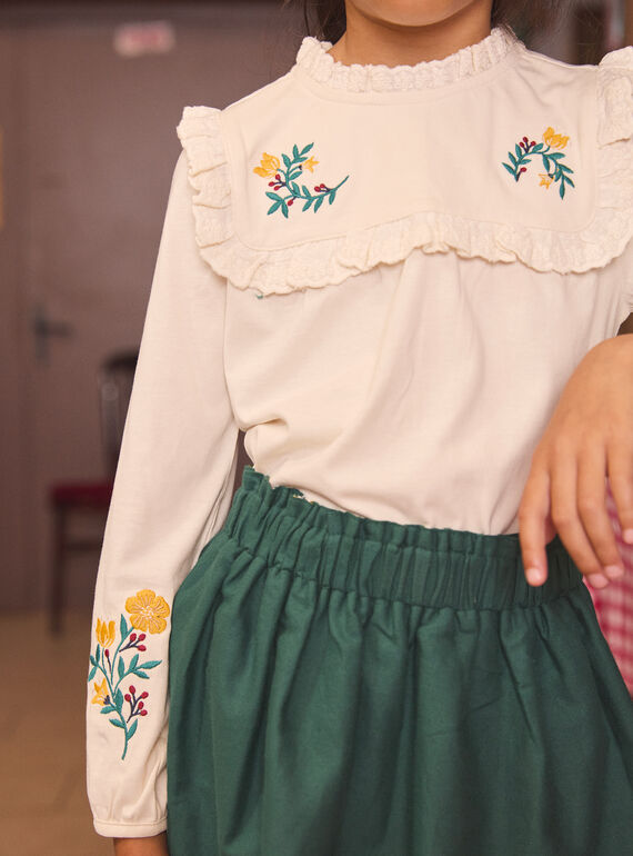 off white TEE SHIRT LS LYBLOETTE / 24H2PFO3TML632