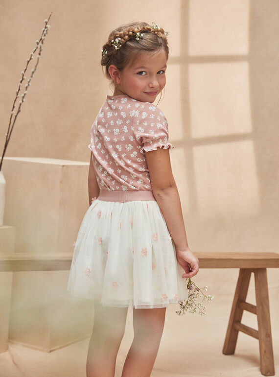 Peach TEE SHIRT SS KRIBLETTE 1 / 24E2PFB3TMC311