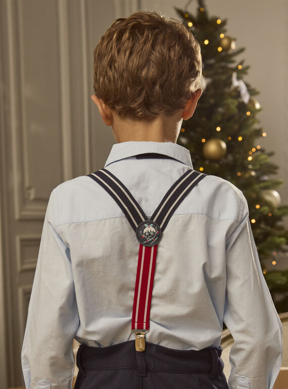 Navy SUSPENDERS / STRAPS / BRACES LEDRETAGE / 24H4PGT1BREC205