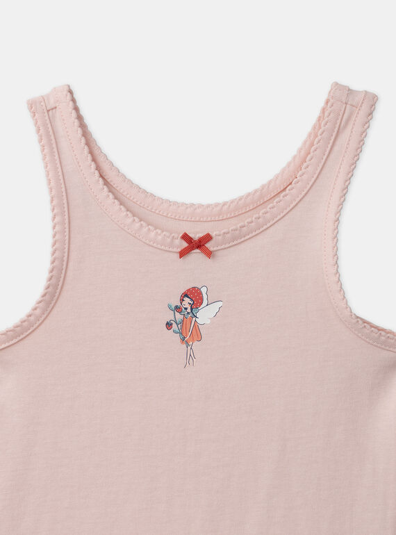 Peach UNDERWEAR TOP MLITOPETTE / 25E5PF41HLI413