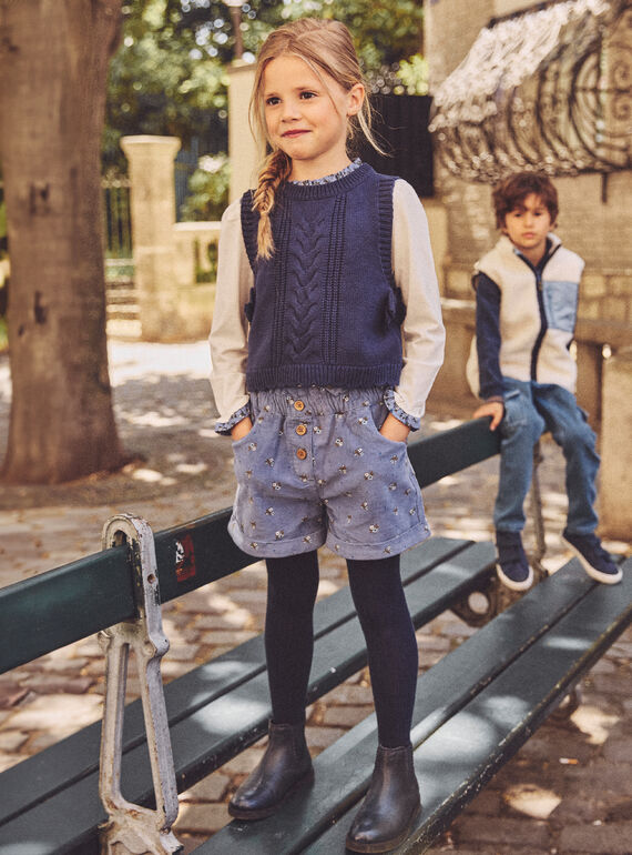 Navy PULLOVER SS NUCLETTE / 25H2PFQ1PSM070