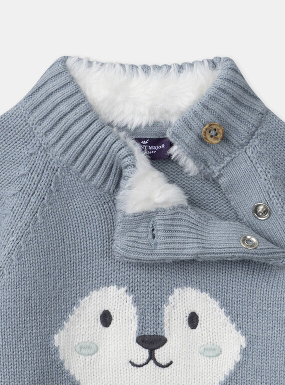 Sky blue PULLOVER NAULYSSE / 25H1BGV1PUL216