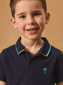 Navy POLO SHIRT MMIBASAGE / 25E3PGT4POL070