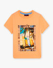 Fluorescent orange T-shirt Surf 22E3PGV2TMCE411