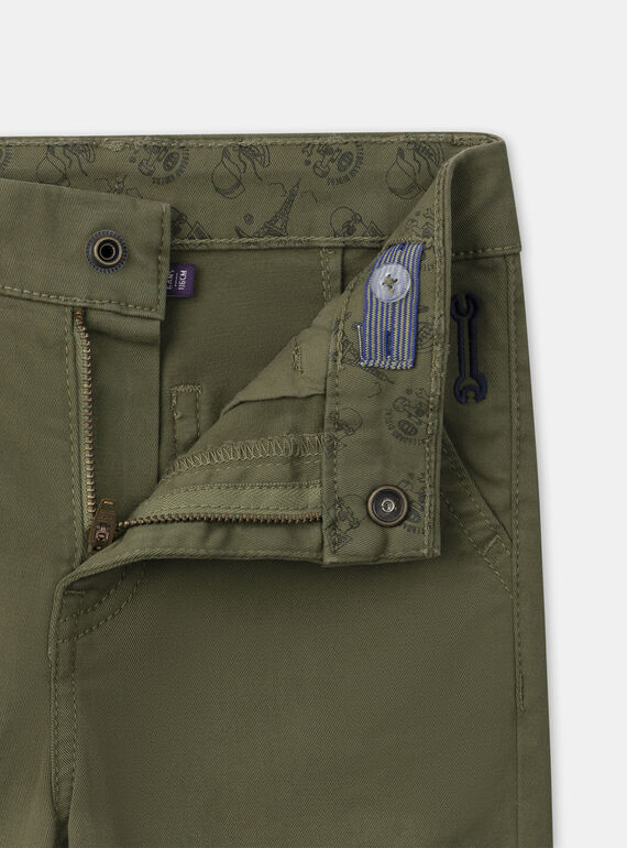 Kaki PANTS NUCHINAGE / 25H3PGQ2PAN604