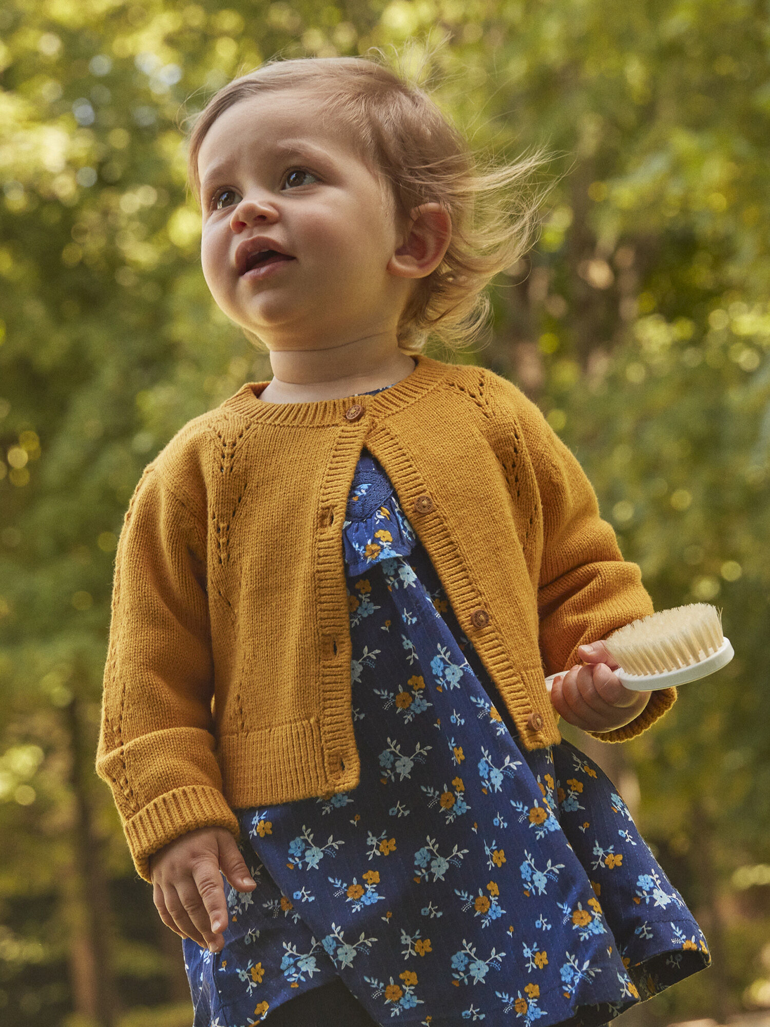 Baby girl online yellow cardigan