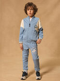 Ice blue JOGGING TOP MMATALAGE / 25E3PG51JGH219