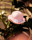 Baby girl pale pink hat CANATACHA / 22E4BFK1CHA307