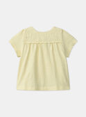 Yellow TEE SHIRT MANICOLE / 25E1BFK1TEEB104