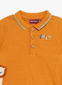 Baby Boy Yellow Jersey Polo CAKOBE / 22E1BG91POLB114