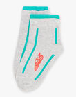 Child boy's three-colored socks COCHAGE / 22E4PGM1SOB506