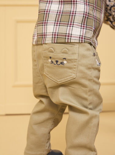 Light Kaki PANTS LAKOBE / 24H1BGM1PAN626